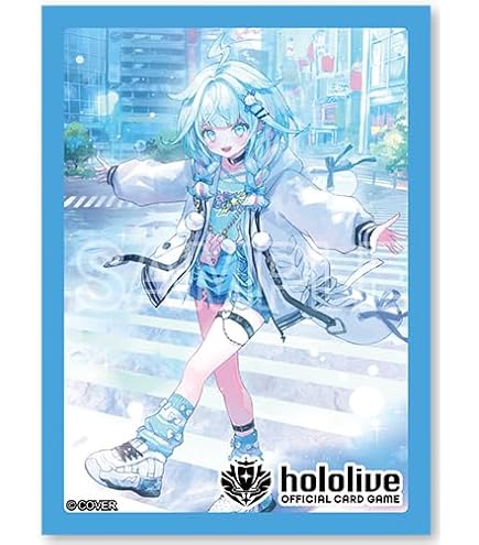 Amazon.co.jp: TCG カードスリーブ hololive DEV_IS FLOW GLOW (水宮枢